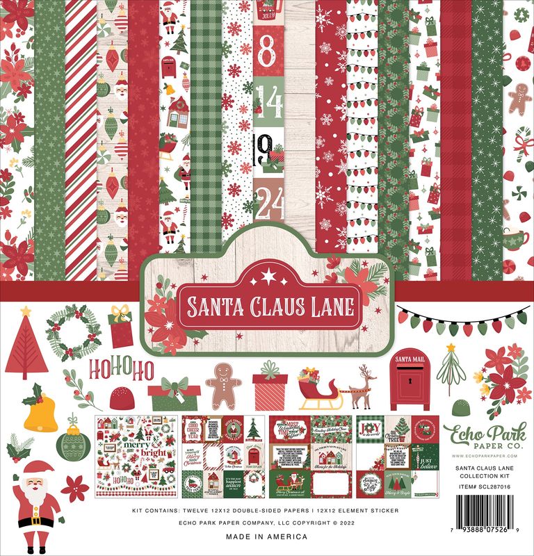 Santa Claus Lane Collection Kit