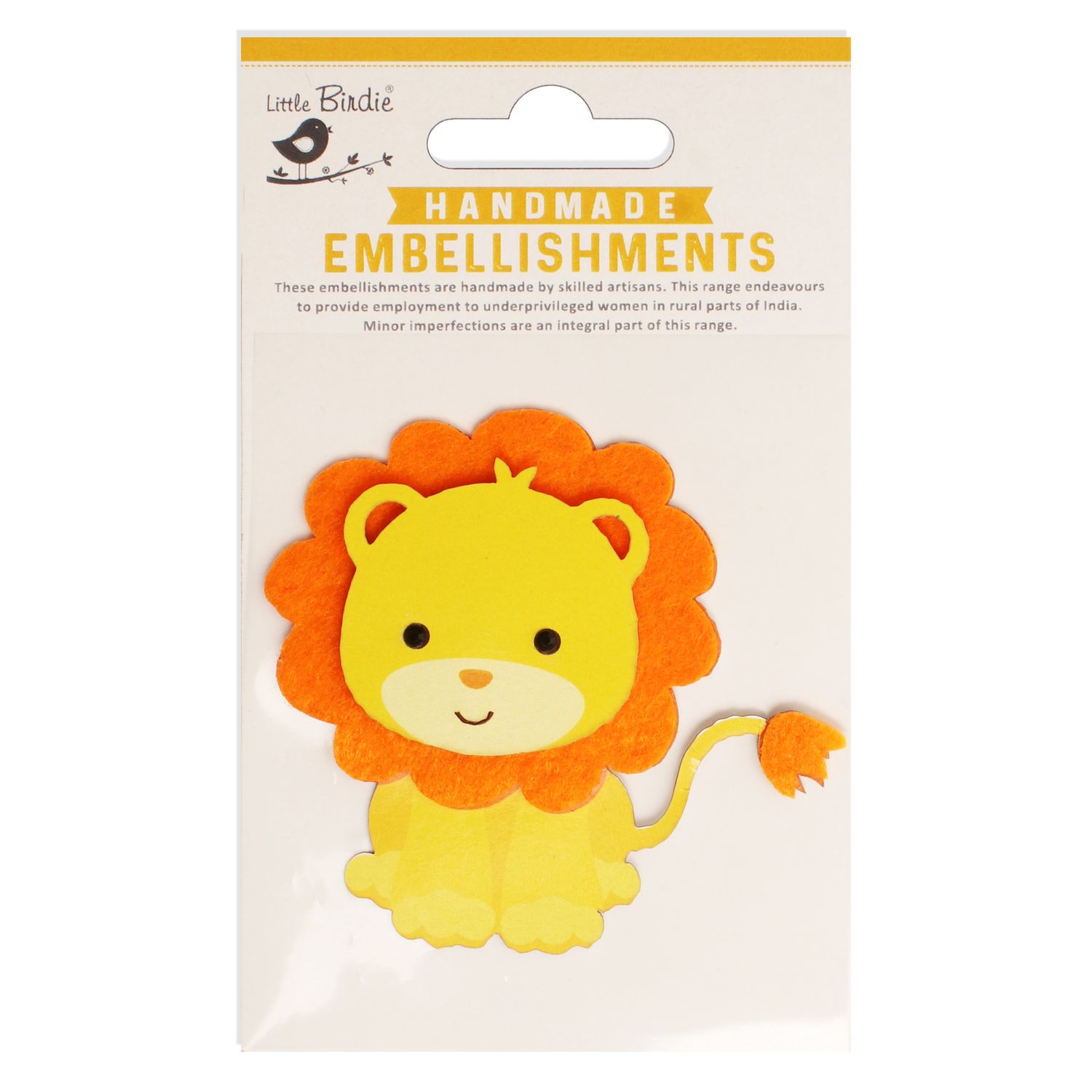 King of the Jungle Embellishment