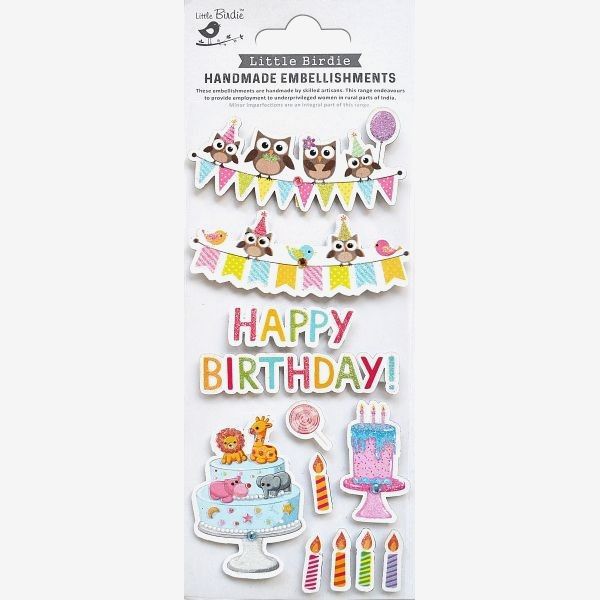 Birthday Celebration Embellishment