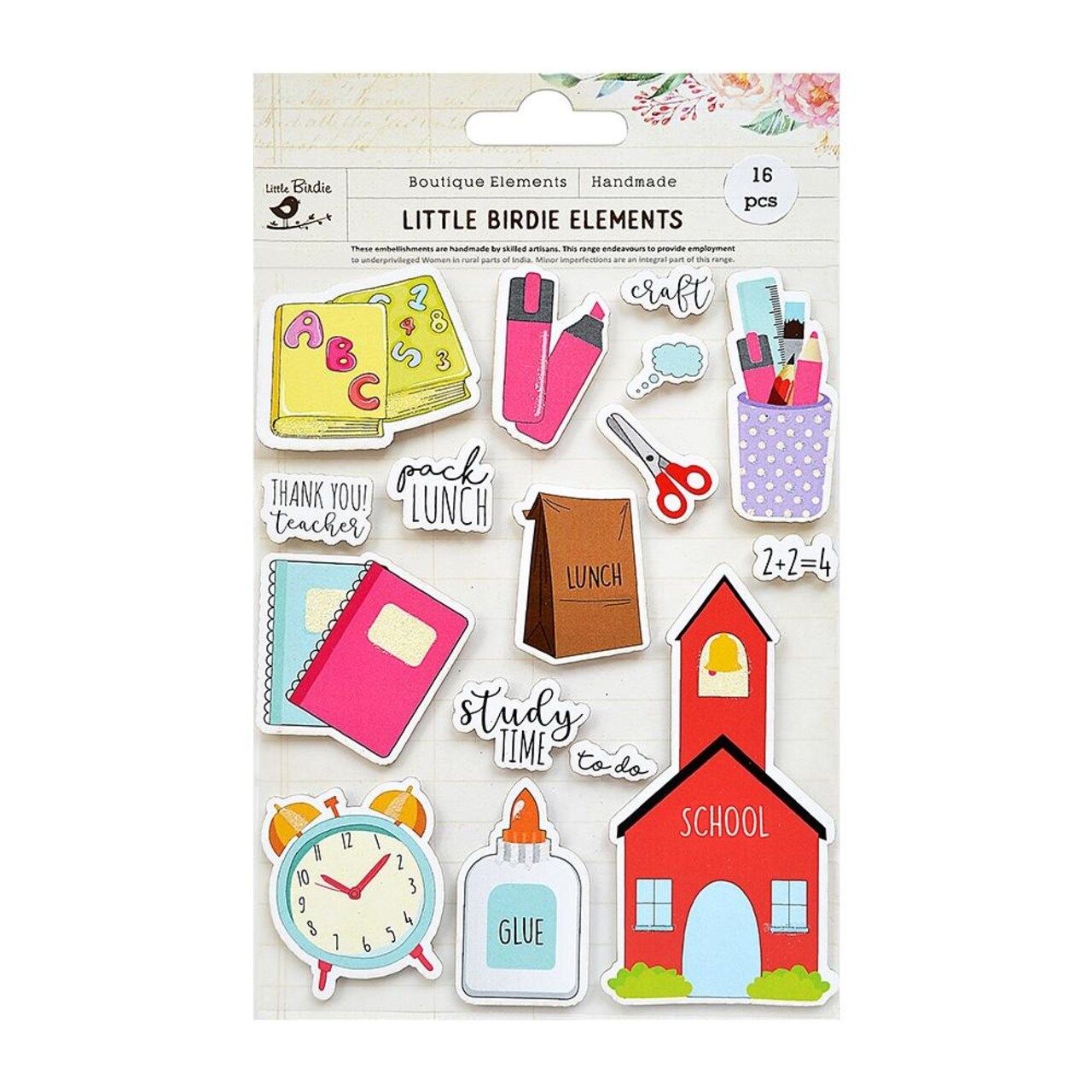 Thank You Teacher Embellishment
