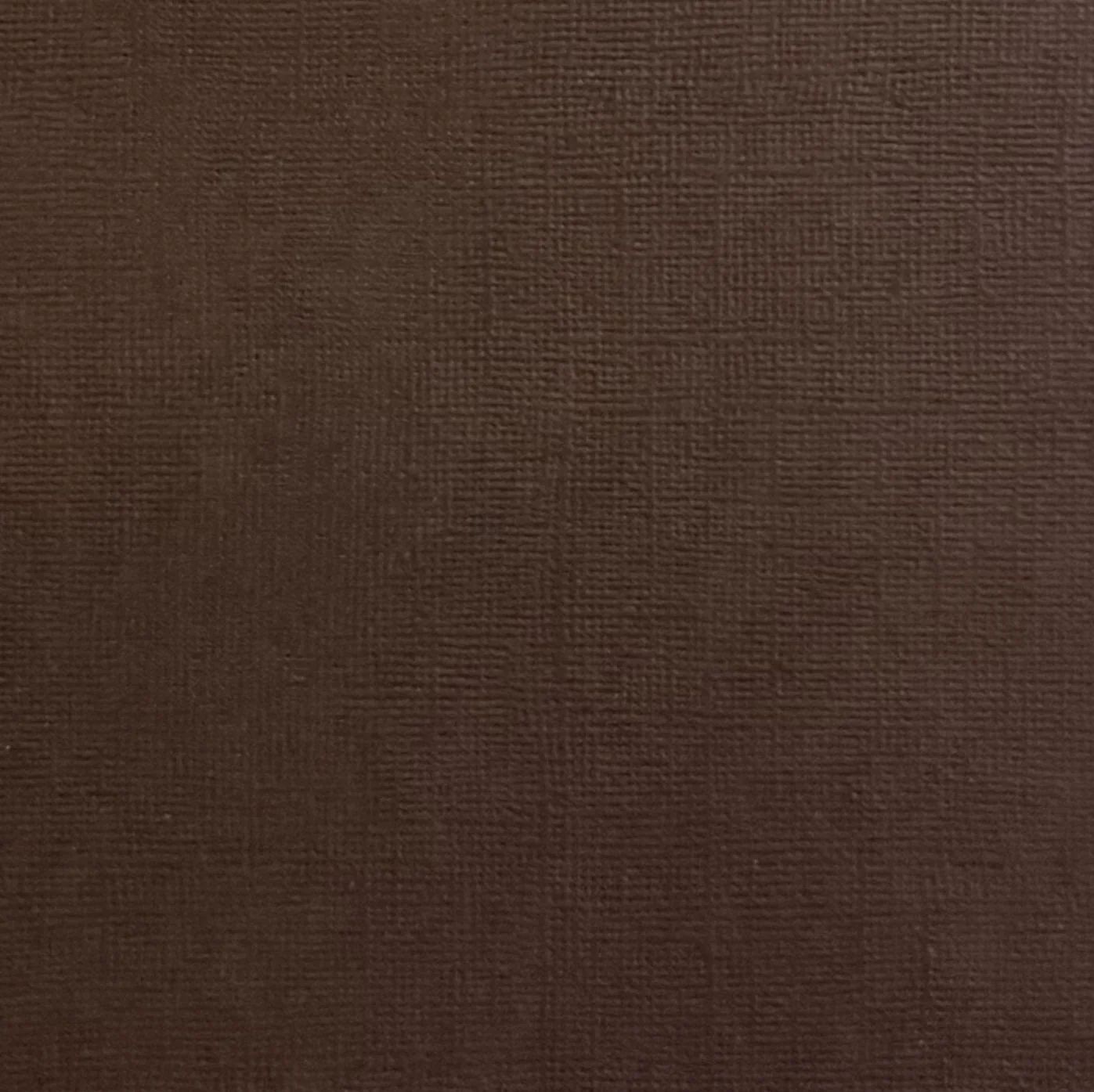 Brownie Canvas Texture Cardstock
