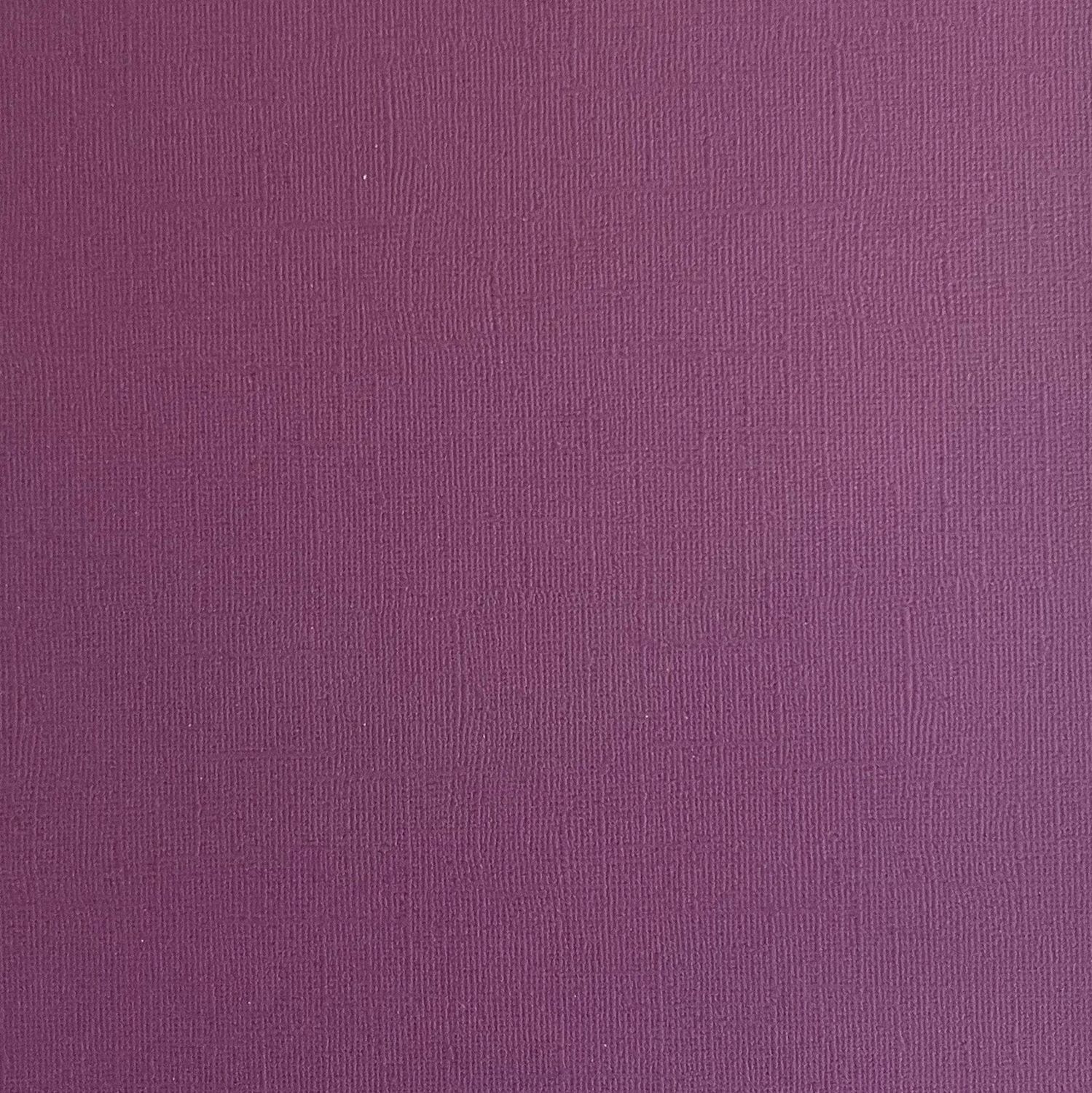 Dusty Purple Canvas Texture Cardstock