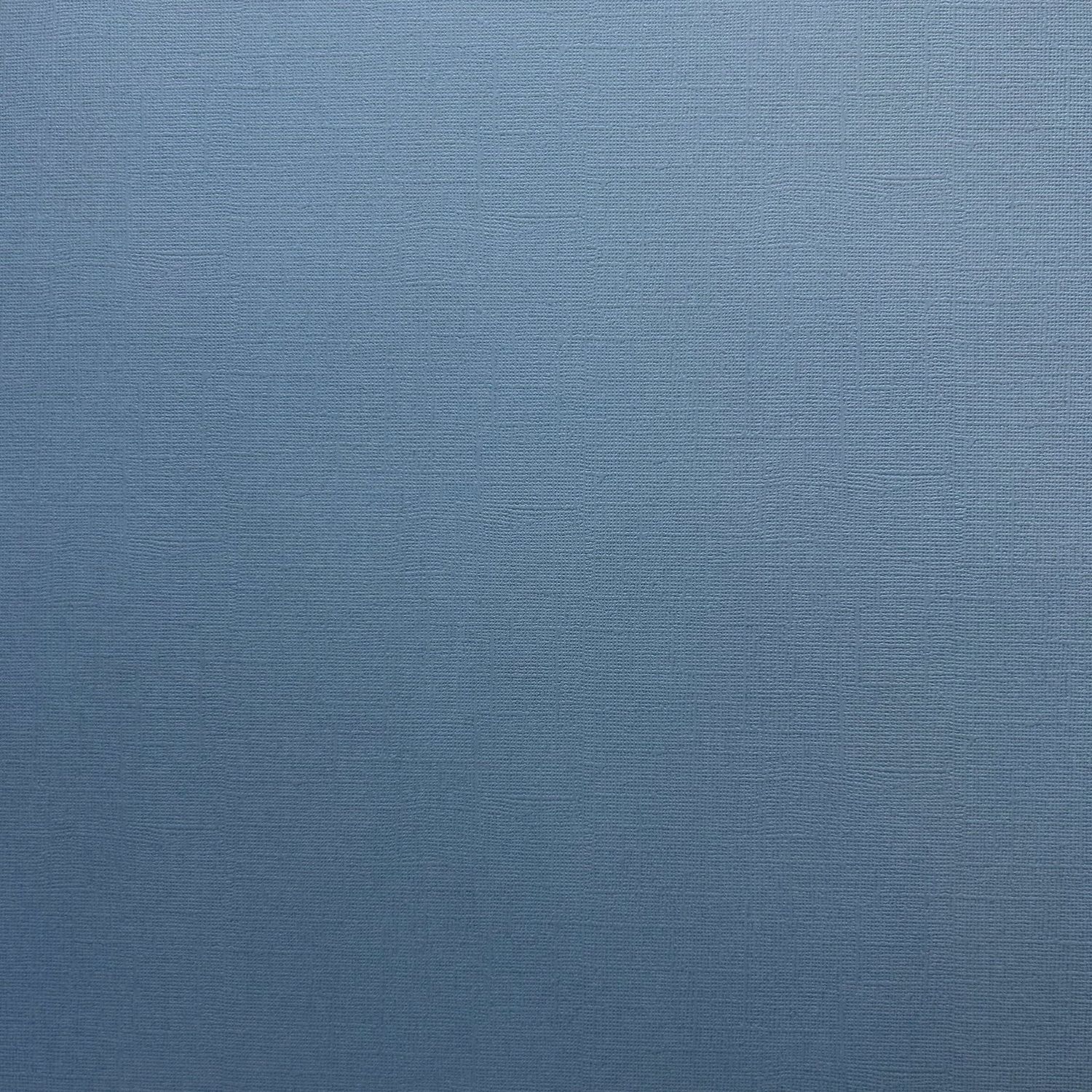 Dusty Blue Canvas Texture Cardstock