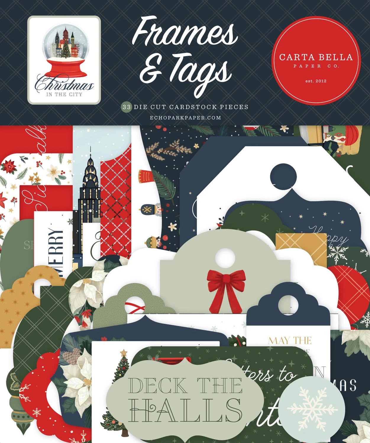 Christmas In The City Frames &amp; Tags