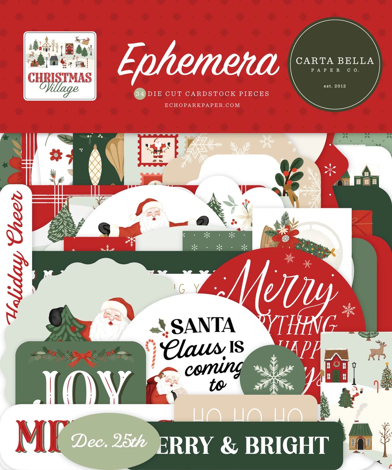 Christmas Village Ephemera