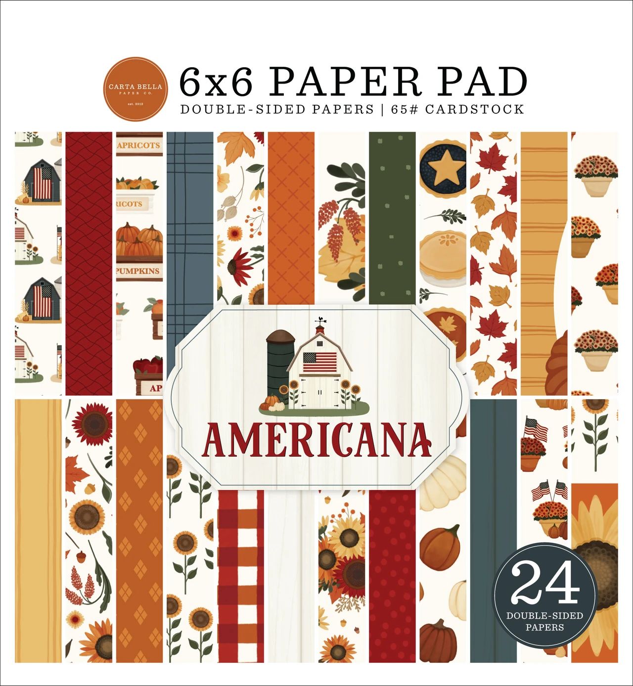 Americana 6X6 Paper Pad