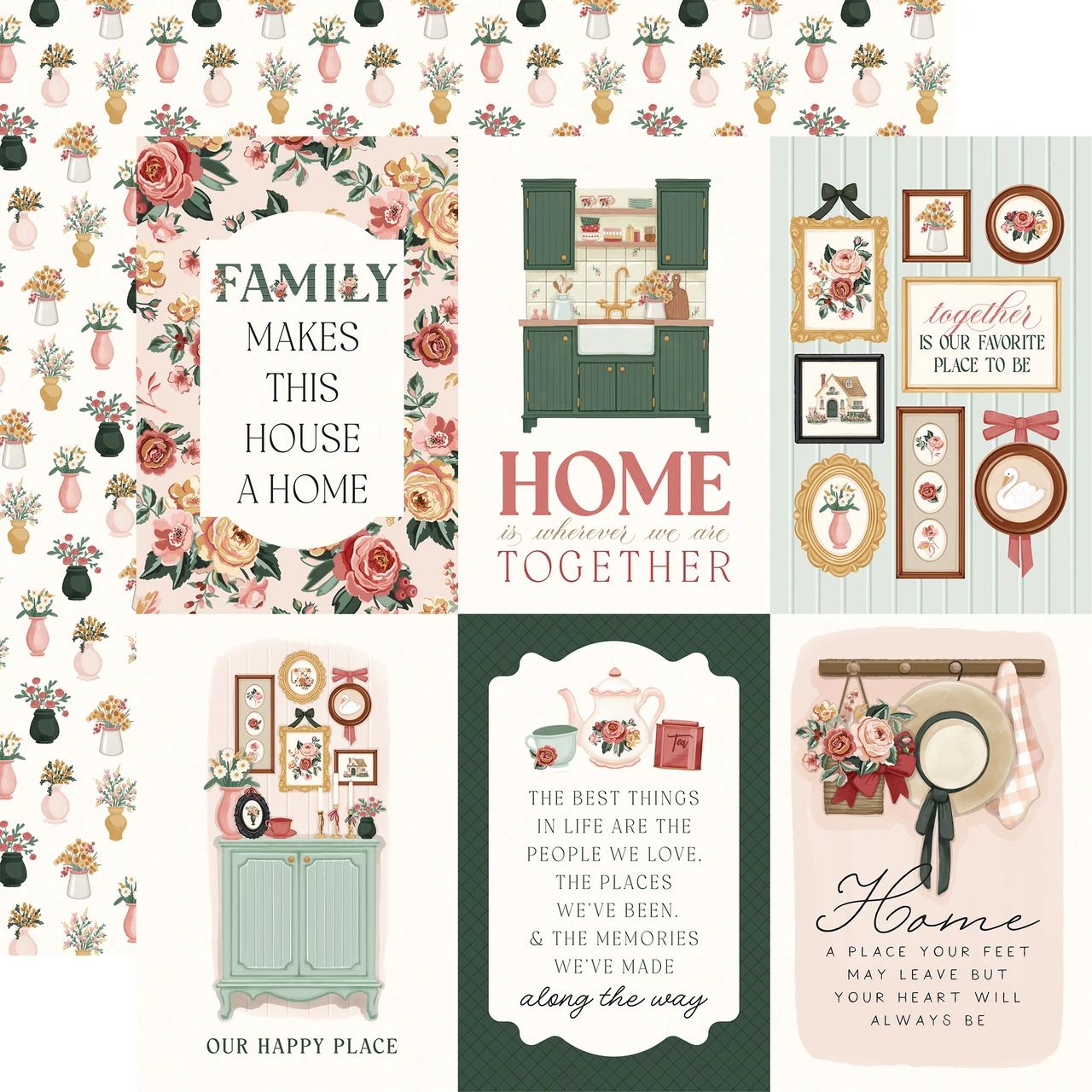 Feels Like Home: 12x12 Patterned Paper