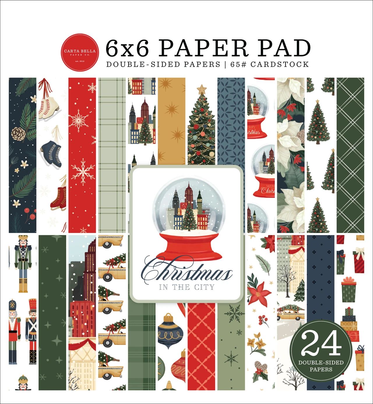 Christmas In The City 6X6 Paper Pad
