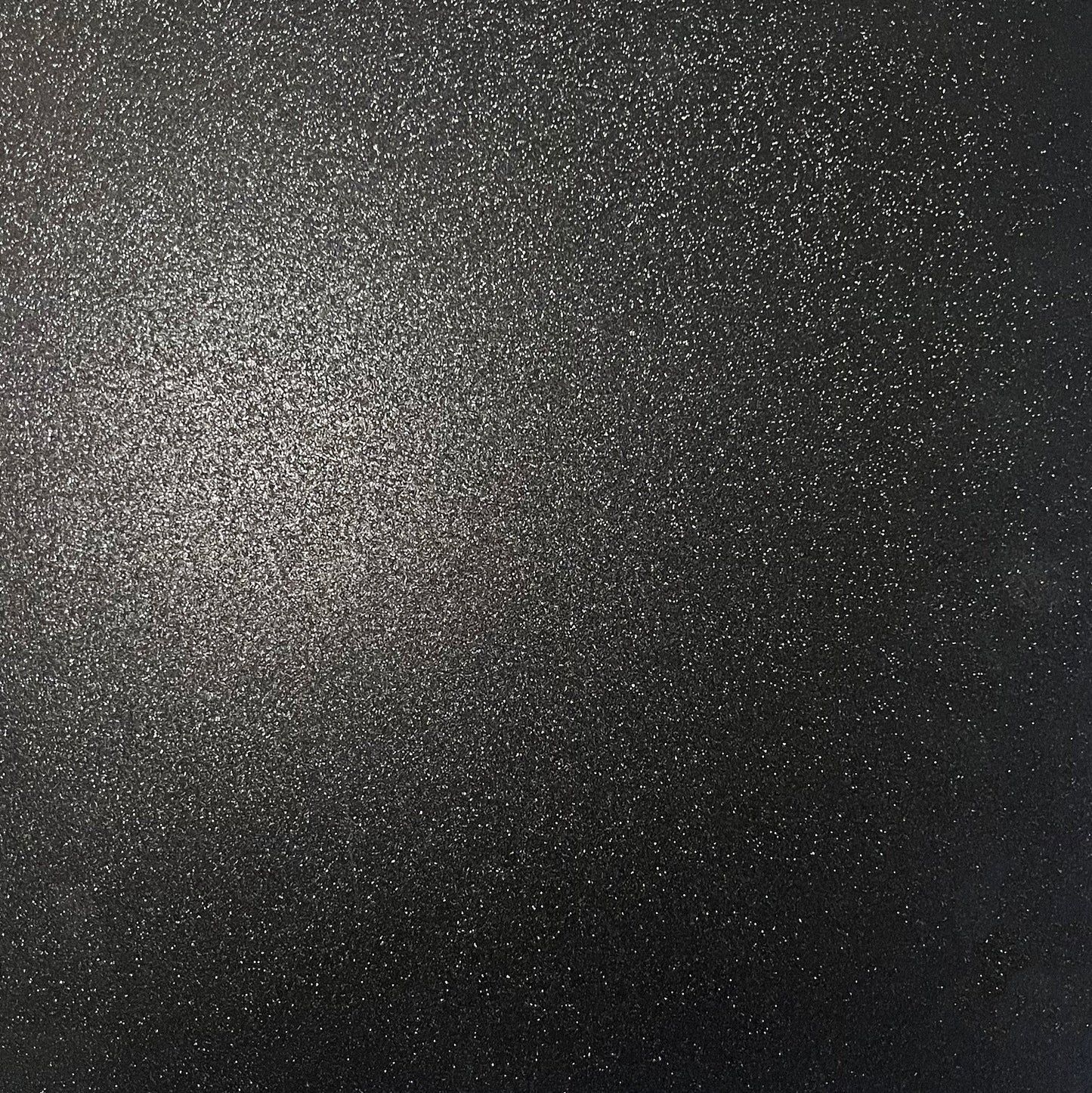 Jet Black Glitter Cardstock