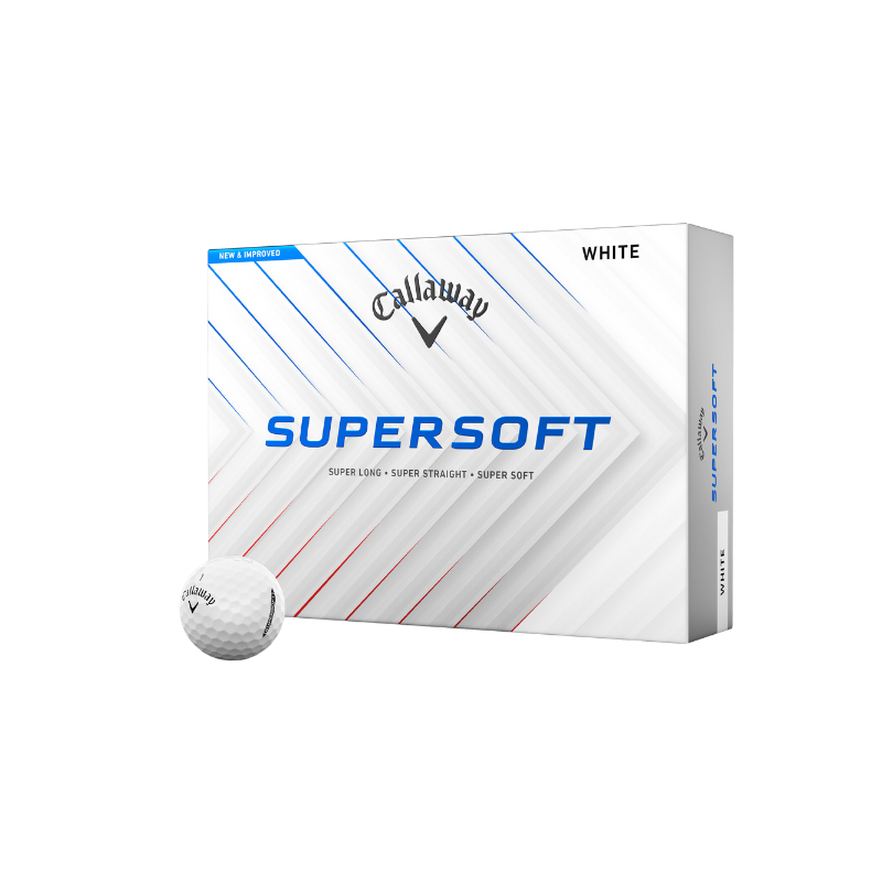 Callaway Supersoft Golf Balls – White Sleeve