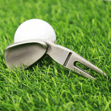 Golf accessories including gloves, hats, golf bags, tees, and ball markers designed for Kenyan golfers.