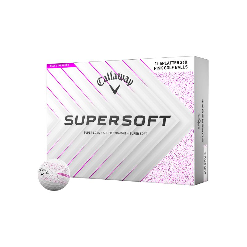 Callaway Supersoft golf ball – faster speed, soft feel, and improved control, available at The Golf Company Kenya.