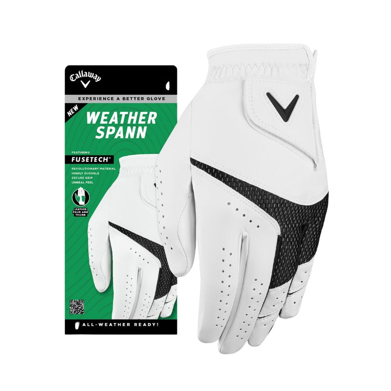 Callaway Weather Spann Ladies’ Golf Glove – premium synthetic, leather grip, available at The Golf Company Kenya.