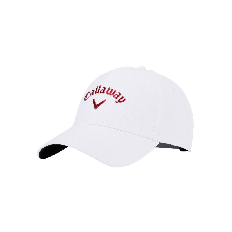 Liquid Metal Adjustable Hat – UV-protection fabric, metallic logo, available at The Golf Company Kenya.
