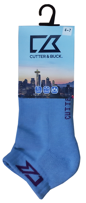 Cutter &amp; Buck Socks Lady Anklet - Blue - NS