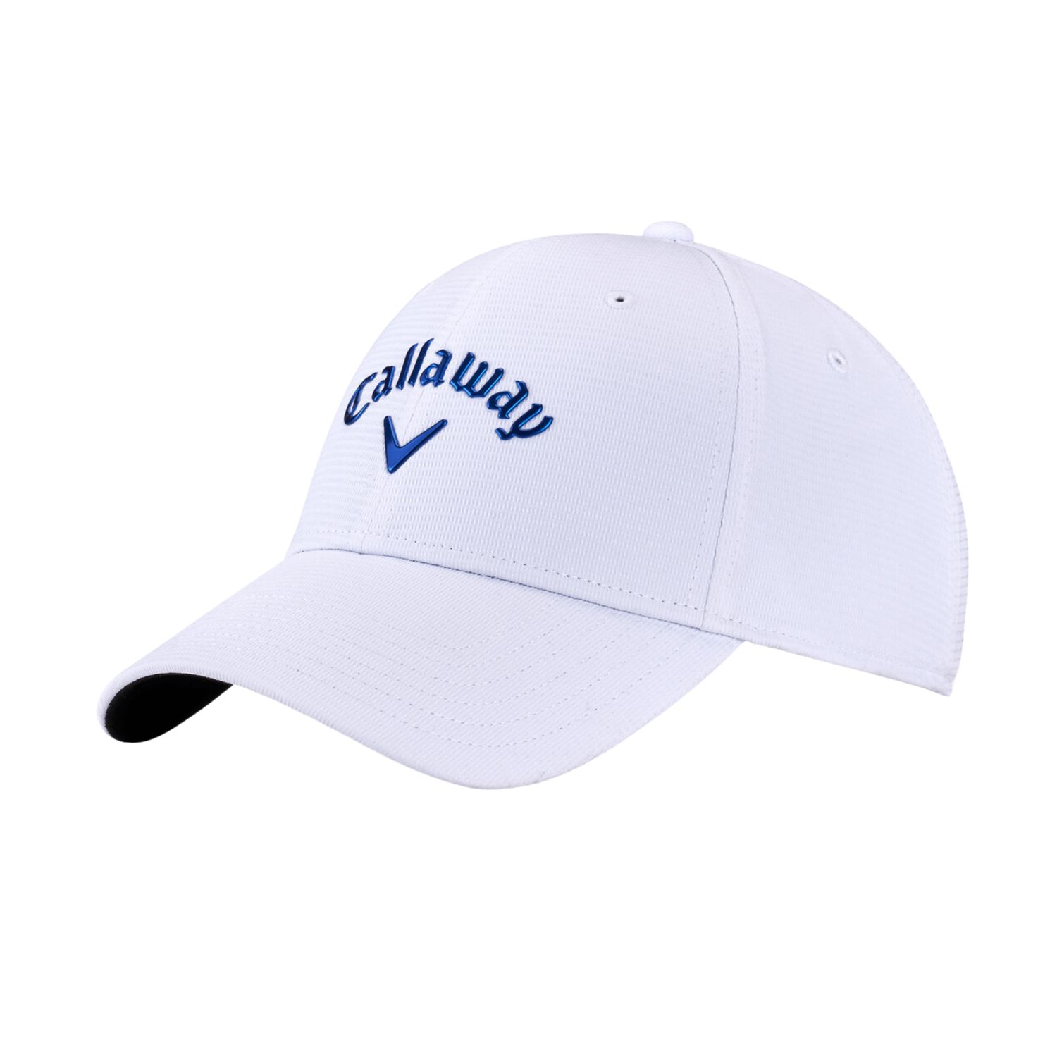 Callaway Cap Men Liquid Metal -  White/Blue