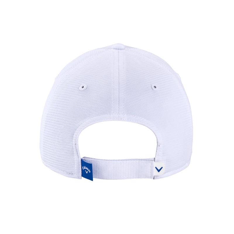 Callaway Cap Men Liquid Metal -  White/Blue