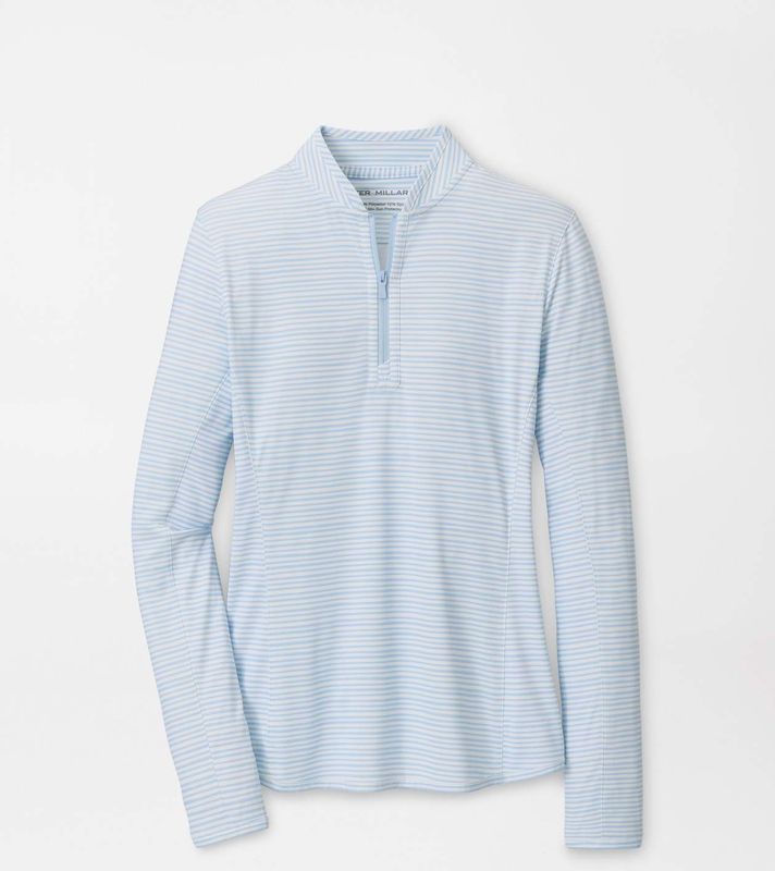 Peter Millar Lady LS  Shadebreack Bunker - Blue Brisk