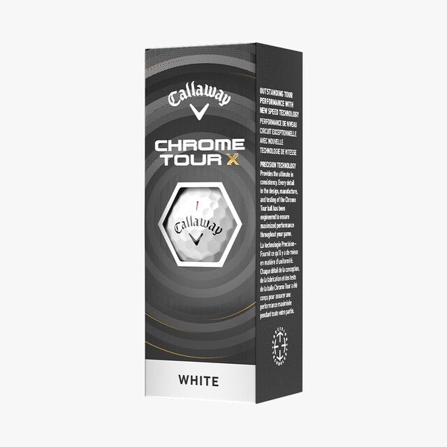 Callaway Balls Chrome Tour X - Sleeve -