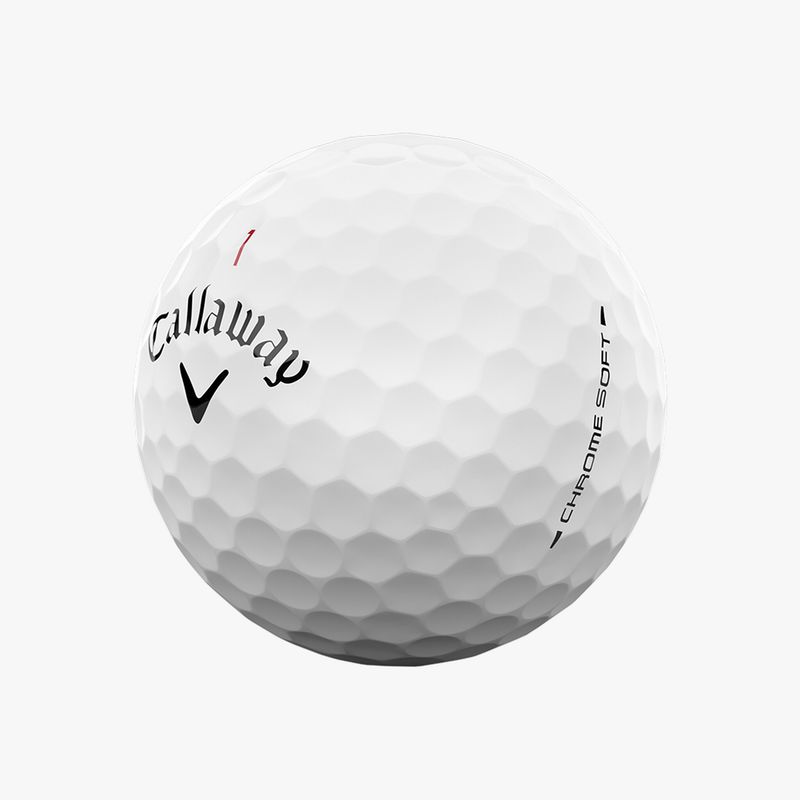 Callaway Balls Chrome Soft - 3 Balls Sleeve