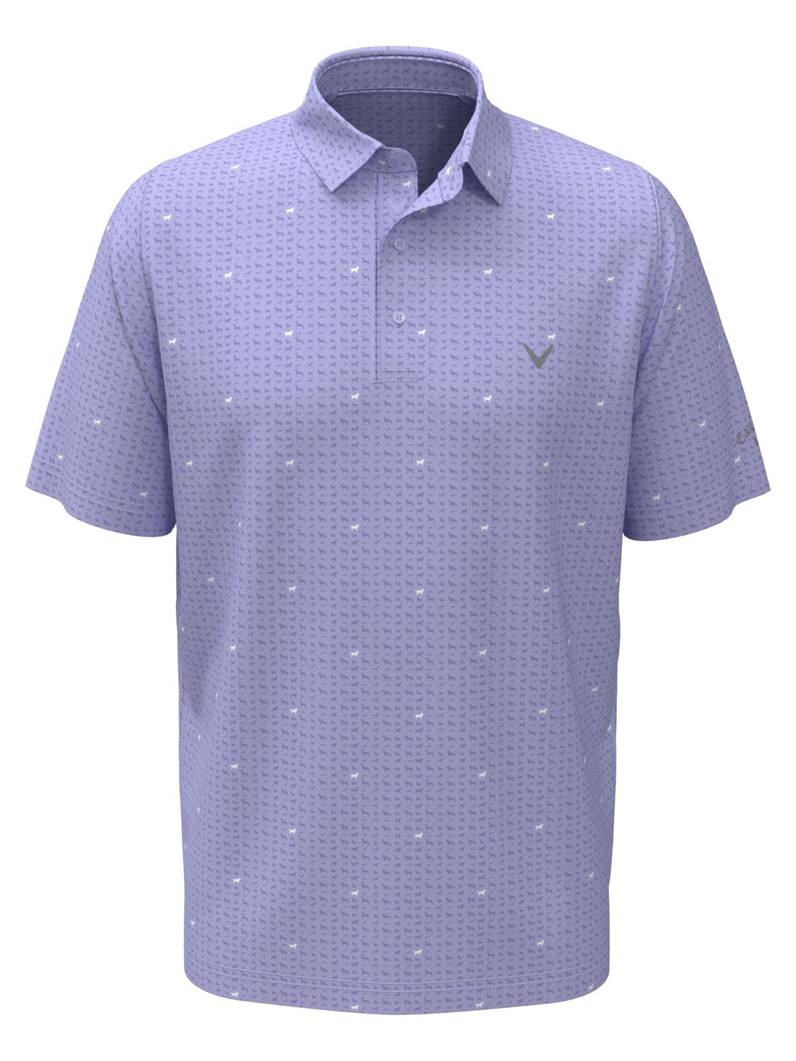 Callaway Polo Fashion Men Doggy Print - Lavender