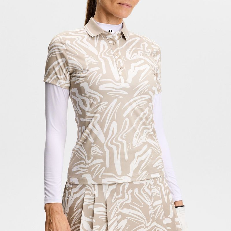 J.Lindeberg Polo Lady Georgia Print - String