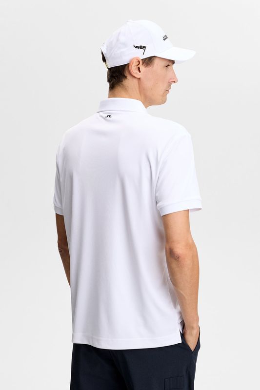 J.Lindeberg Polo Men Tour Tech - White