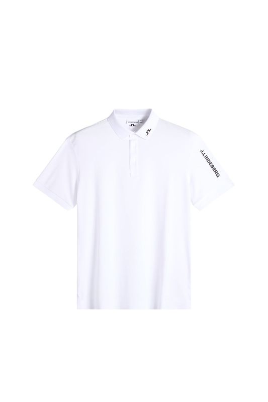J.Lindeberg Polo Men Tour Tech - White