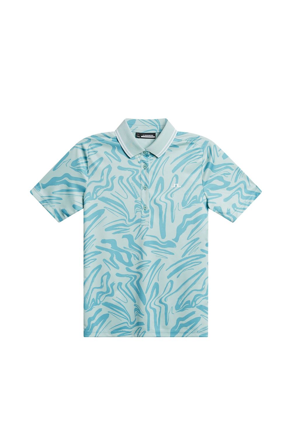 J.Lindeberg Polo Lady Georgia Print - Stillwater