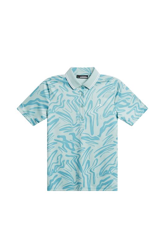 J.Lindeberg Polo Lady Georgia Print - Stillwater