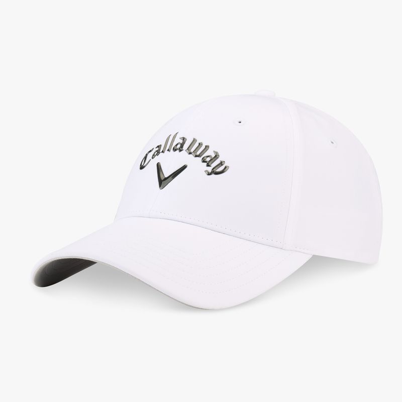 Callaway Cap Lady Liquid Metal - White/Silver