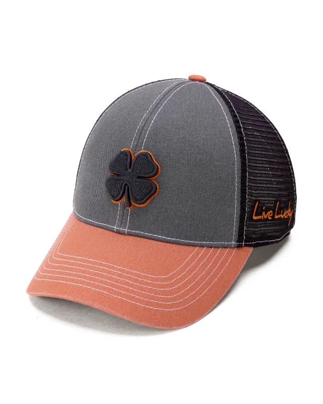 Black Clover Cap - Two Tone Vintage 38 - Charcoal
