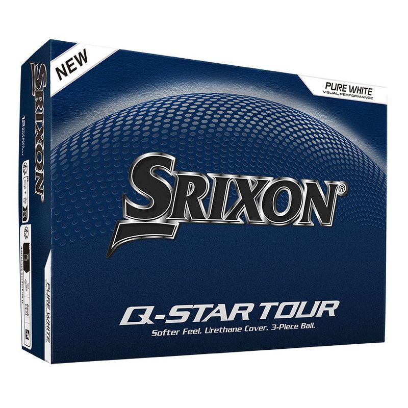 Srixon Balls Q Star Tour - 3 balls Sleeve - White