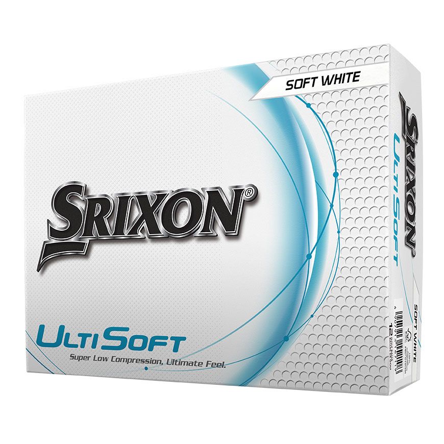 Srixon Balls Ultisoft- 3 balls Sleeve - White