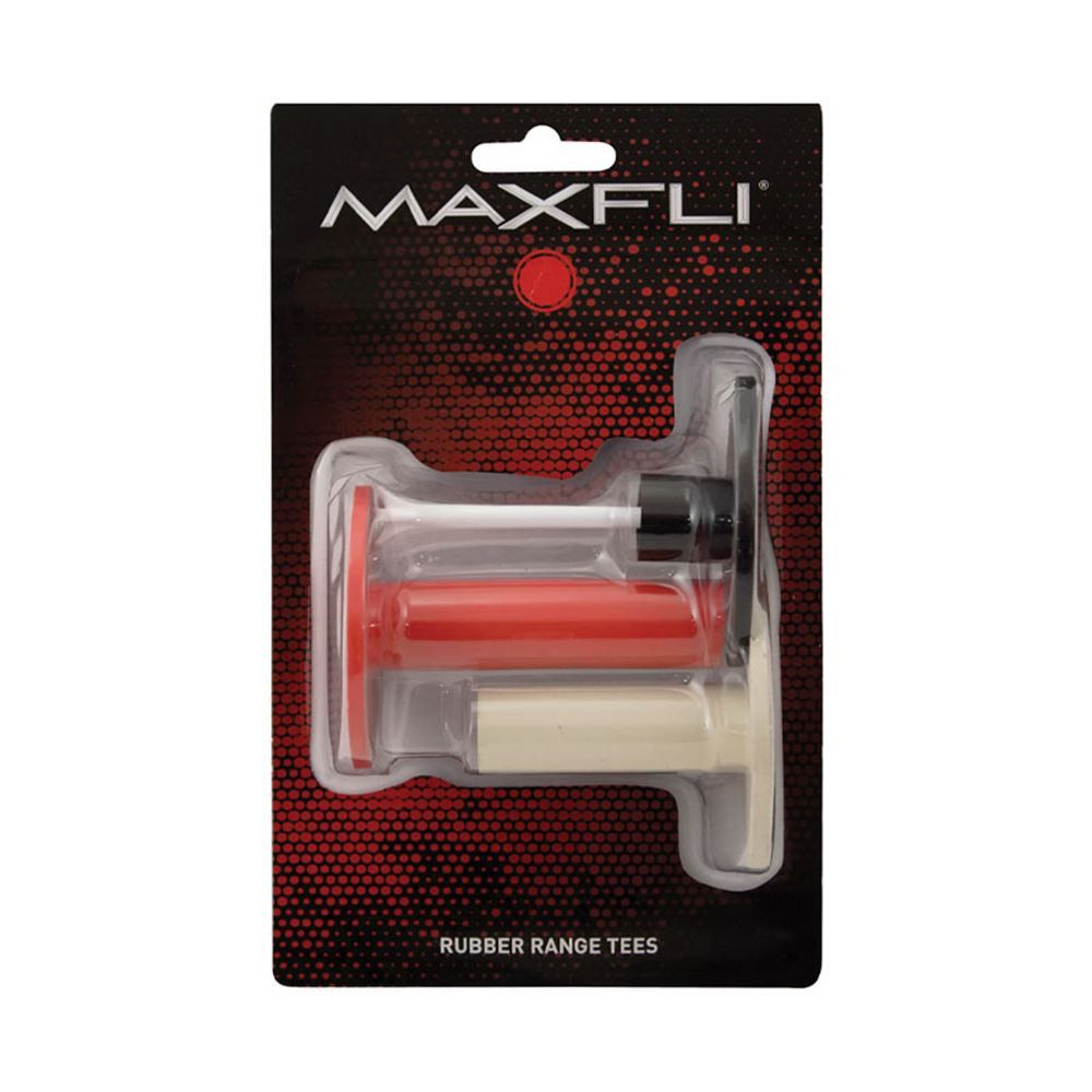 Maxfli Tees Rubber Range - 3 pcs