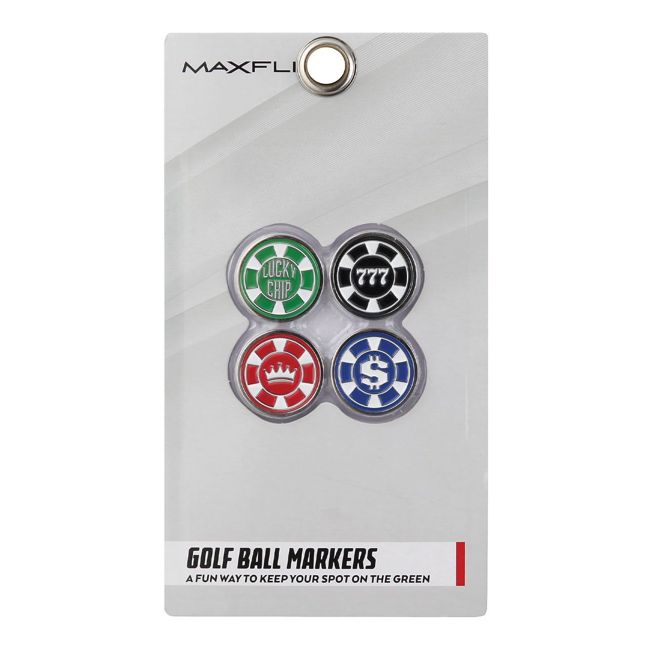  Maxfli Ball Markers -  , Color: Poker