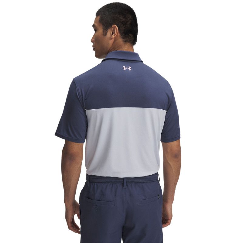 Under Armour Polo T2G Color Block - Downpour Gray