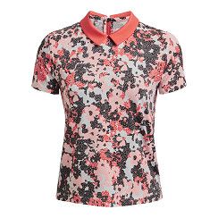 Under Armour Polo Zinger Rise Lady - Vermillion / Pink