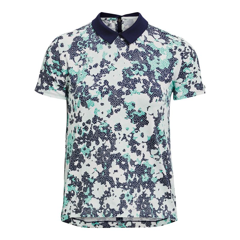 Under Armour Polo Zinger Rise Lady - Mid Navy / Neptune