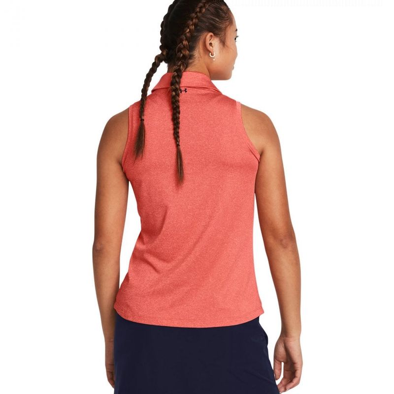 Under Armour Polo Playoff Lady SL - Red solstice/Coho