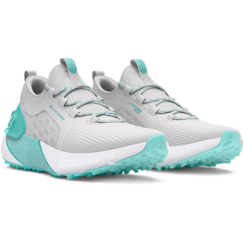 Under Armour Shoes Phantom Golf Lady - Gray / Turquoise