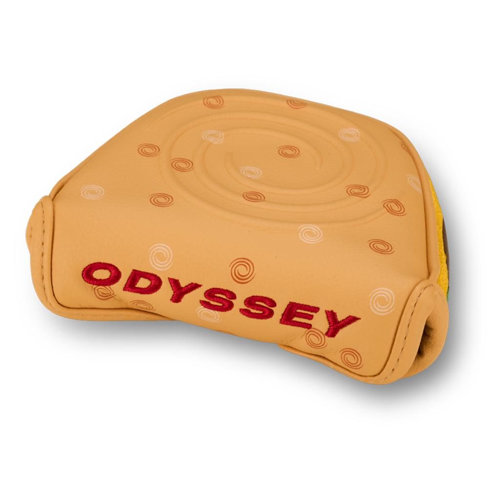 Odyssey Cover Putter Mallet Burger Brown