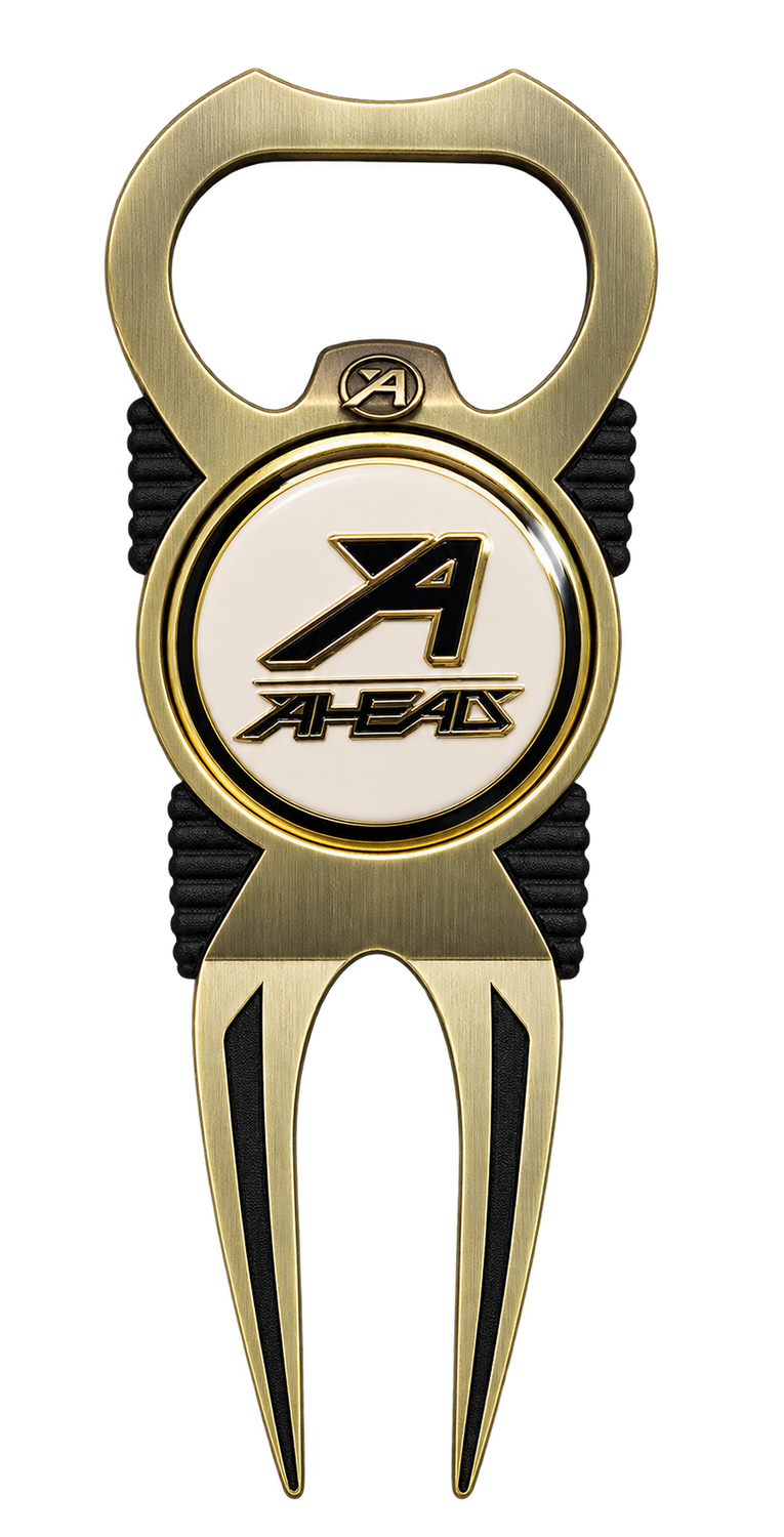 Ahead Divot Fork Bottle Opener, Color: Black