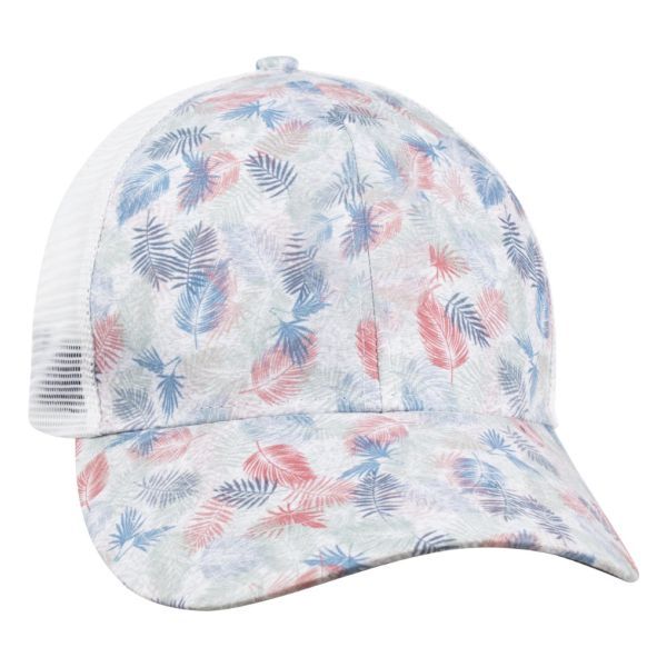 Ahead Cap Borneo Palm - Multi/White