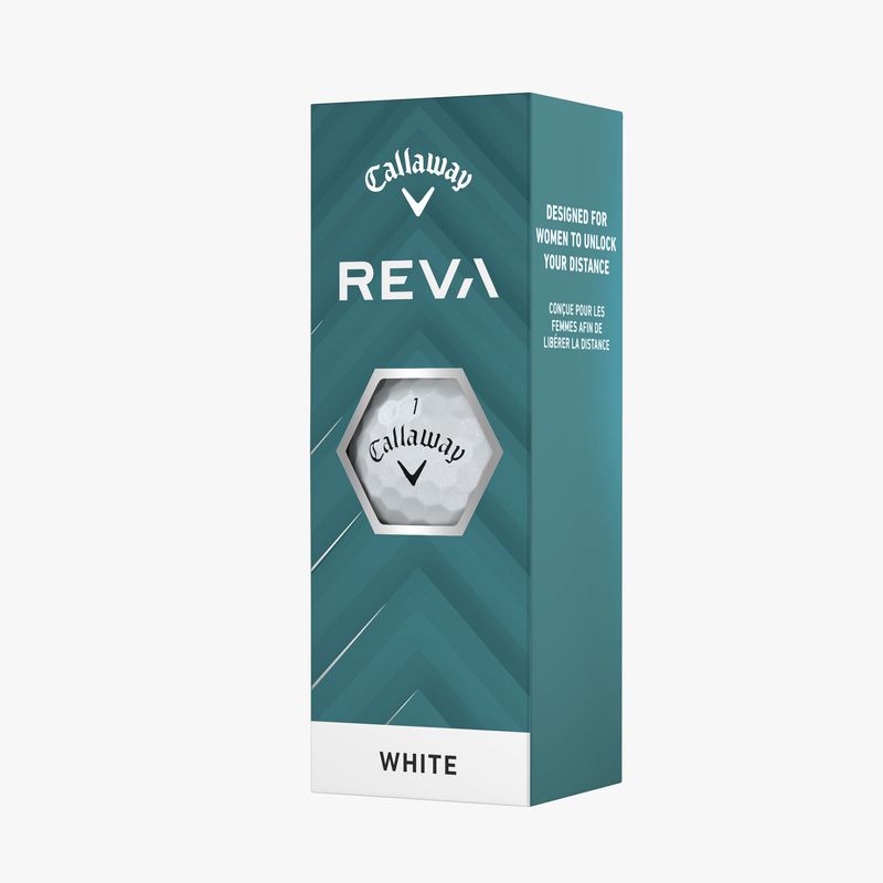 Callaway Balls Reva - White - 3 balls sleeve
