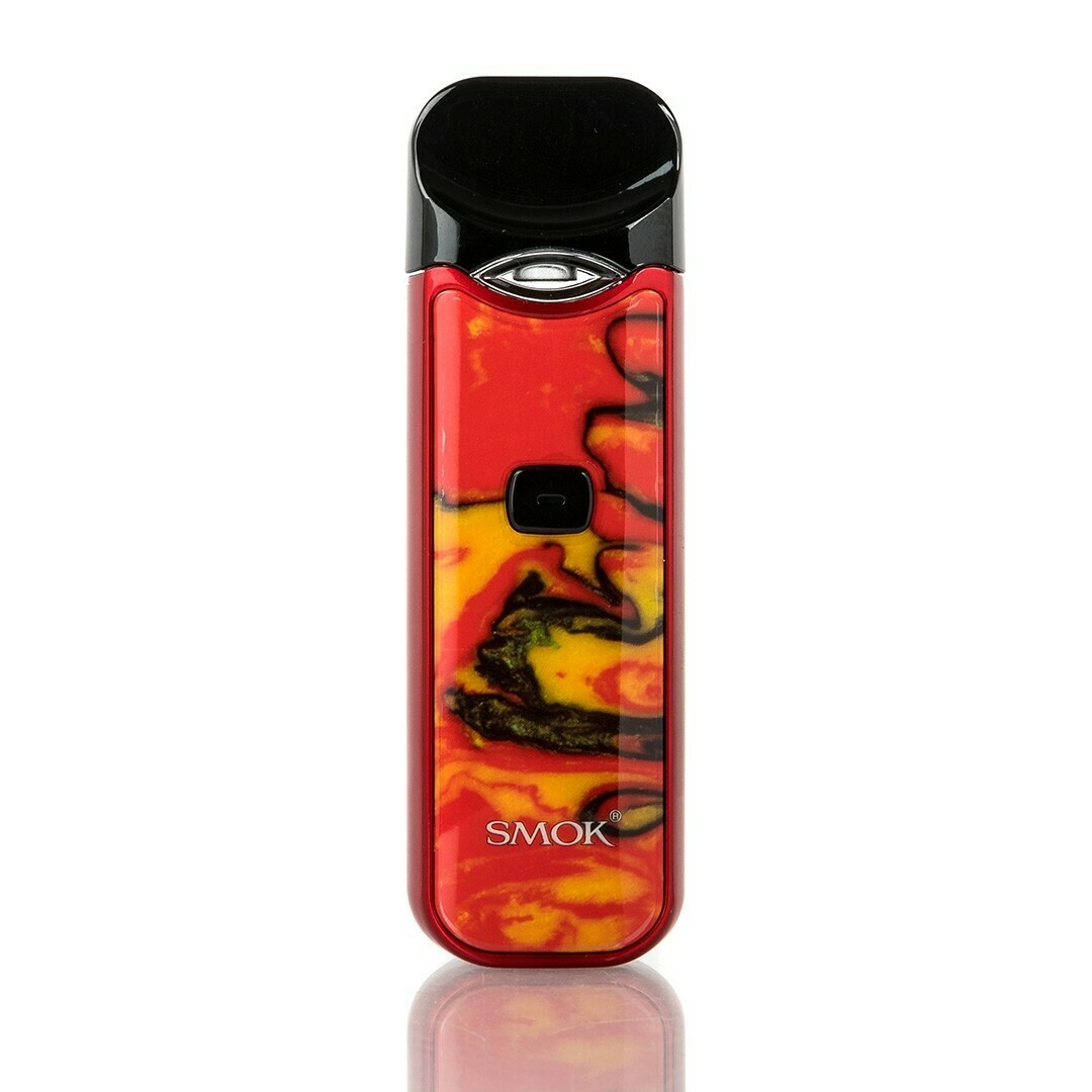 Smok Nord Pod Mod, Renk: Red Yellow Resin