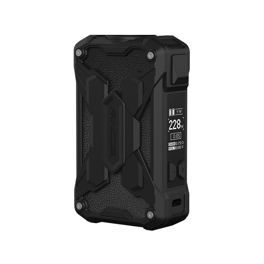 Rincoe Mechman LITE 228W Box Mod, Renk: Full Black
