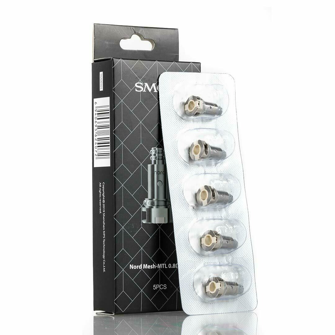 Smok Nord Pod 0.8 ohm DC/Mesh MTL Coil (%100 Orijinal)