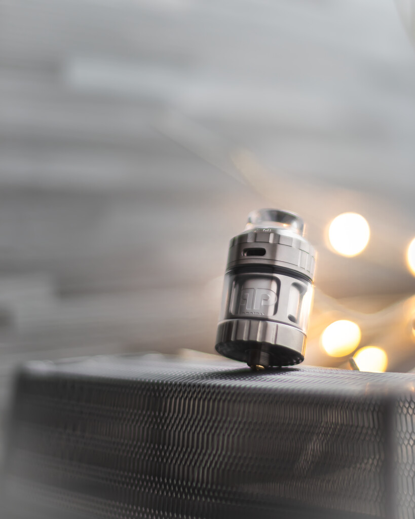 QP Design Juggerknot V2 RTA 28mm Atomizer, Renk: Silver