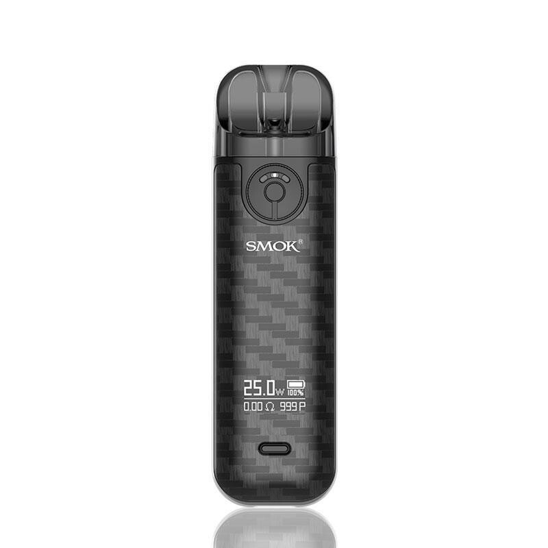 Smok Novo 4 Pod Mod, Renk: Black Carbon Fiber